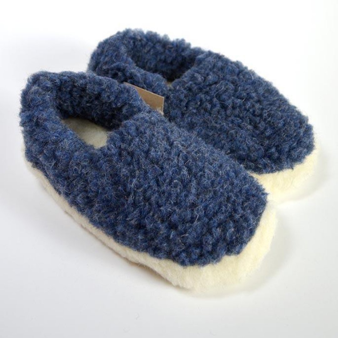 Merino wool slippers