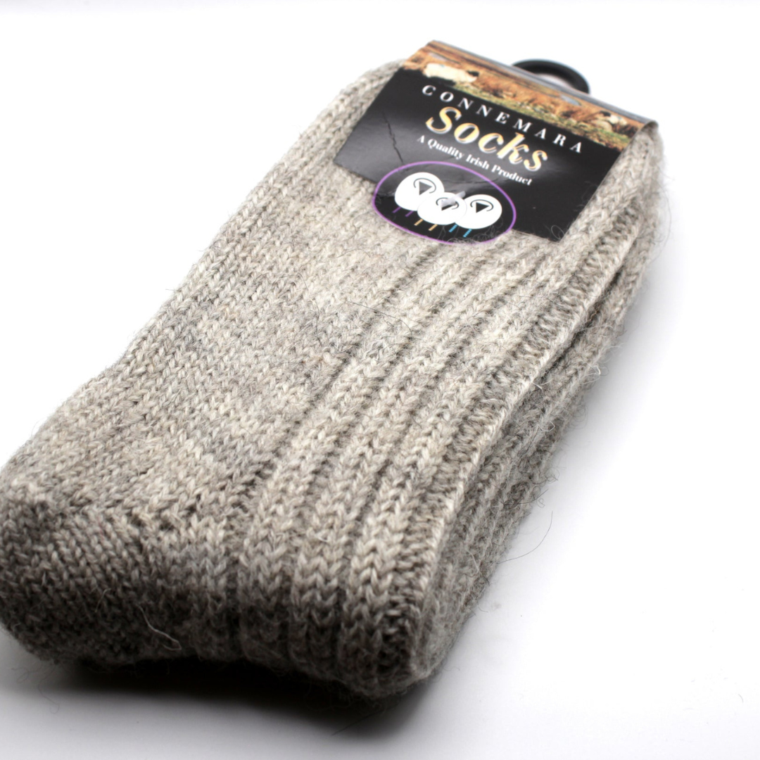 Jacob's Sheep Wool Socks - Light Grey