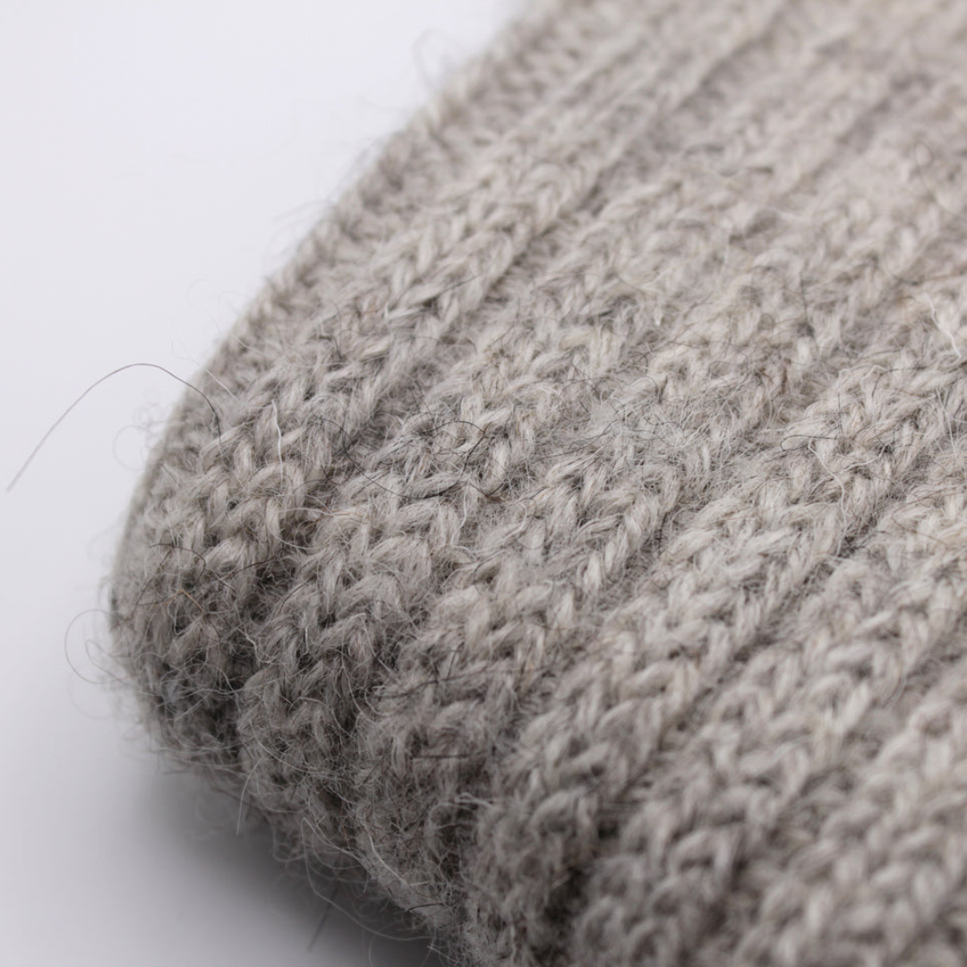Jacob's Sheep Wool Socks - Light Grey