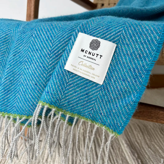 McNutt Pure New Wool Throw Belle
