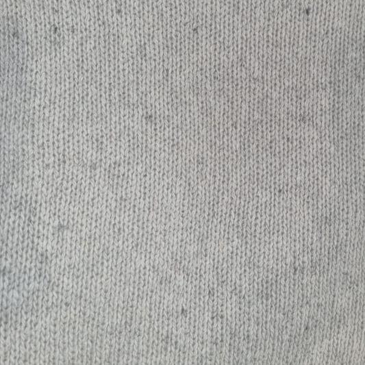 Slaney Crew Neck Sweater – Chalkstone – Close-up texture view
