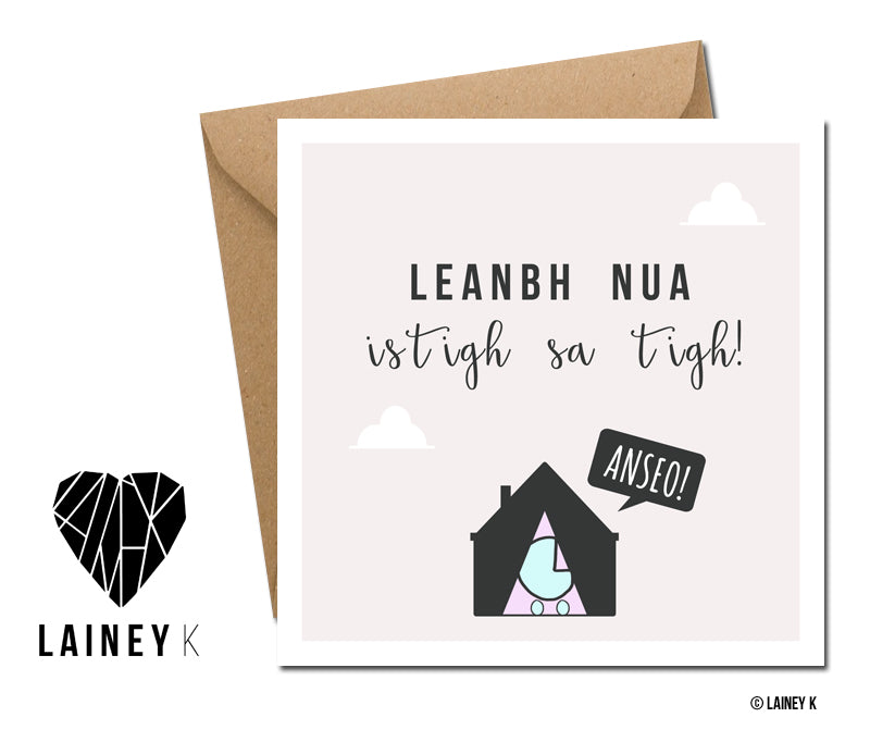 Irish Newborn Baby Card