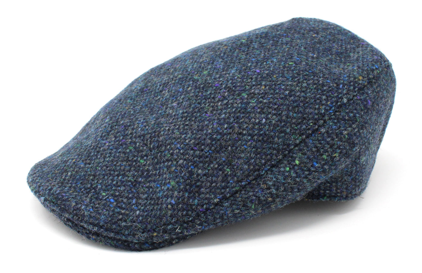 Blue Salt and Pepper Tweed Hat