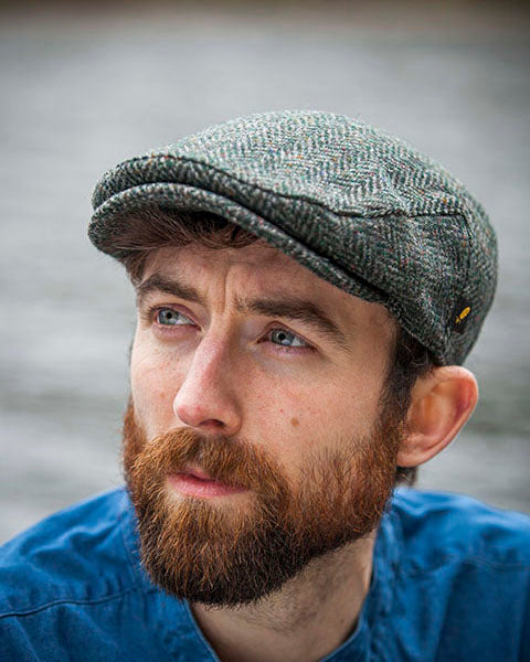 Hatman of Ireland Flat Cap Dark Green – The Donegal Shop