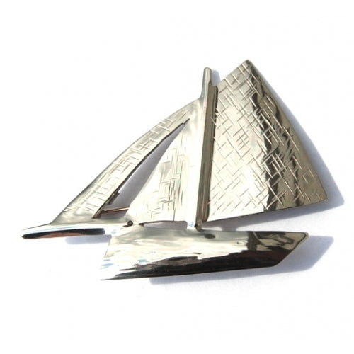 Galway Hooker Silver Broach