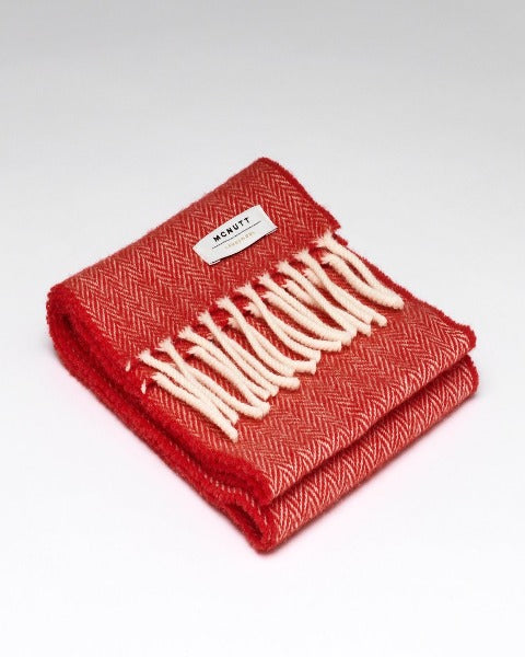 McNutt Child Scarf Red