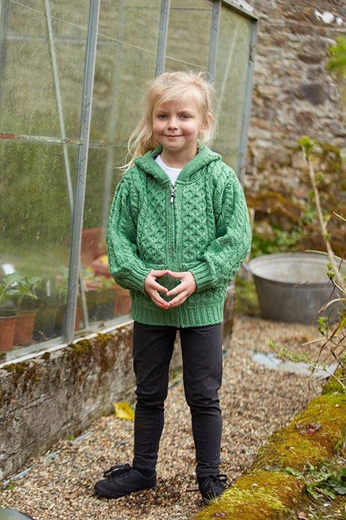 Kids Aran Hoody