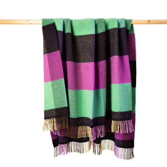 John Hanly Wool Cashmere Throw