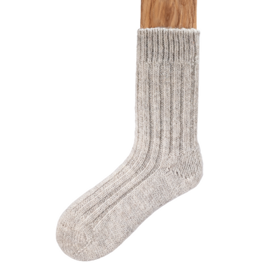 Jacob's Sheep Wool Socks - Light Grey
