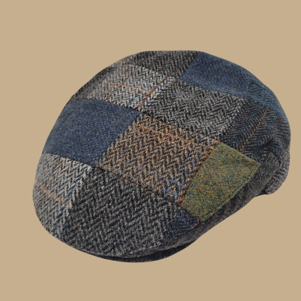 Donegal Tweed Classic Patch Cap