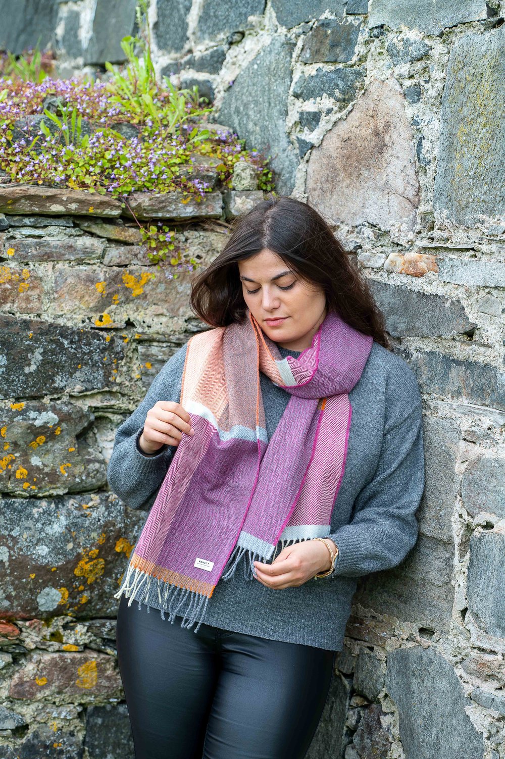 McNutt Lambswool Donegal Beetroot & Smoke