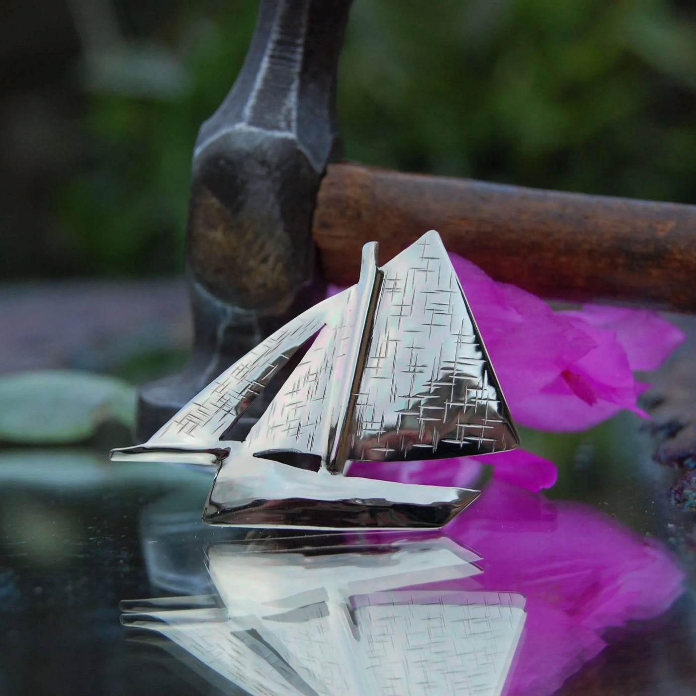 Galway Hooker Brooch