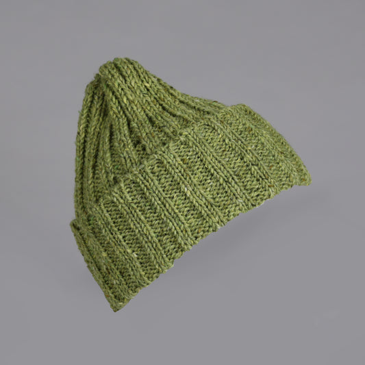Donegal Wool Beanies Bright Green
