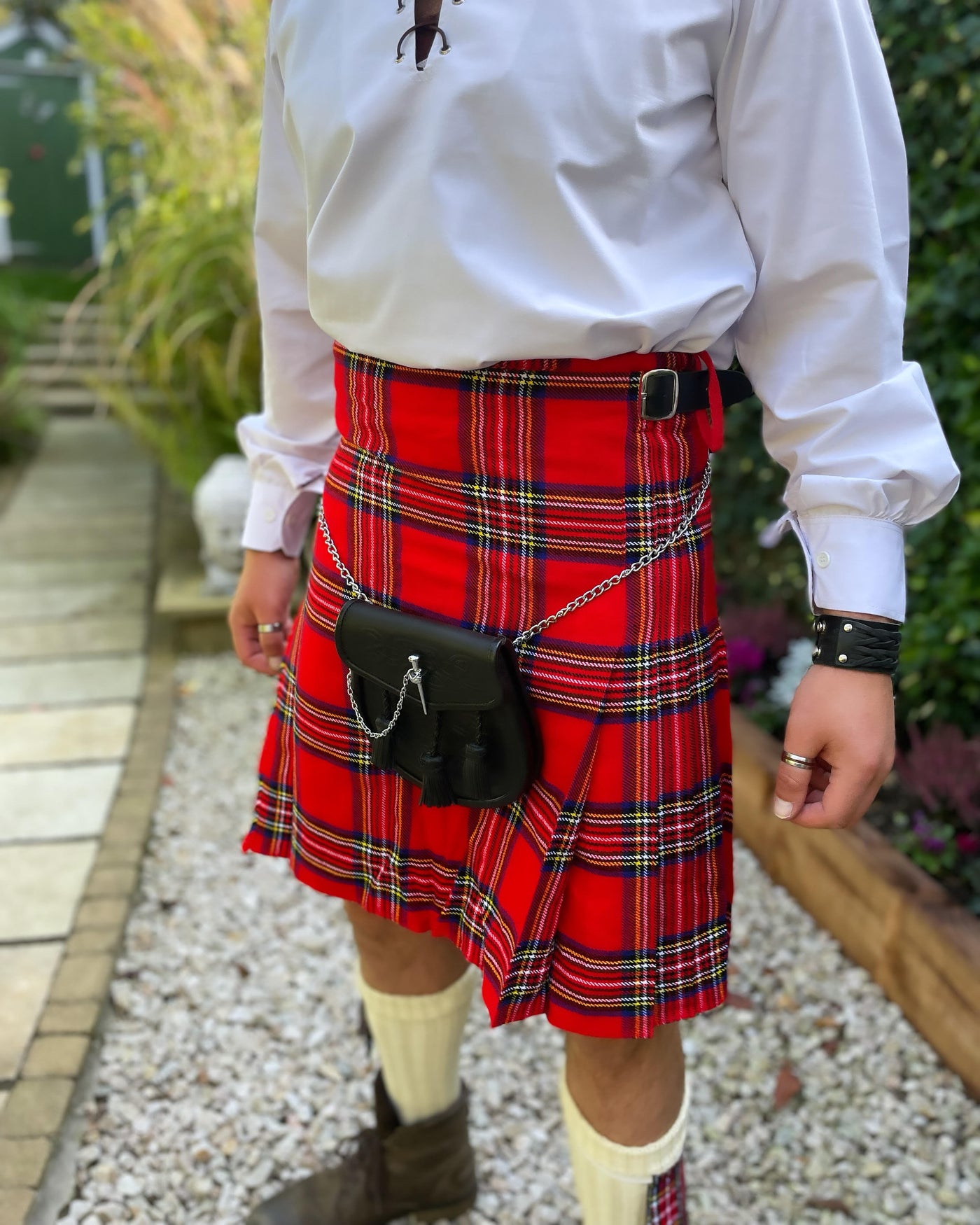 Royal Stewart Wool Blend 8 yard kilt