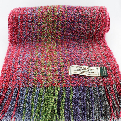Mucros Wool Cashmere Skellig Scarf - Sunset
