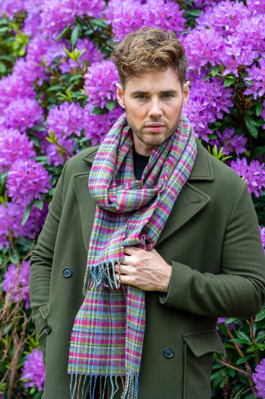 McNutt Lambswool Ards Mini Check