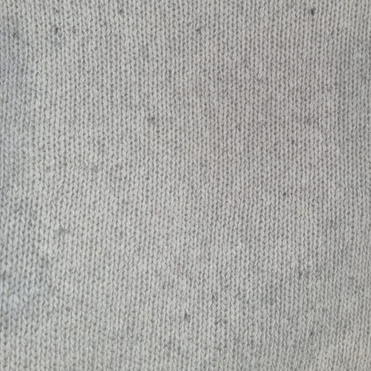 Slaney Crew Neck Sweater – Chalkstone – Close-up texture view