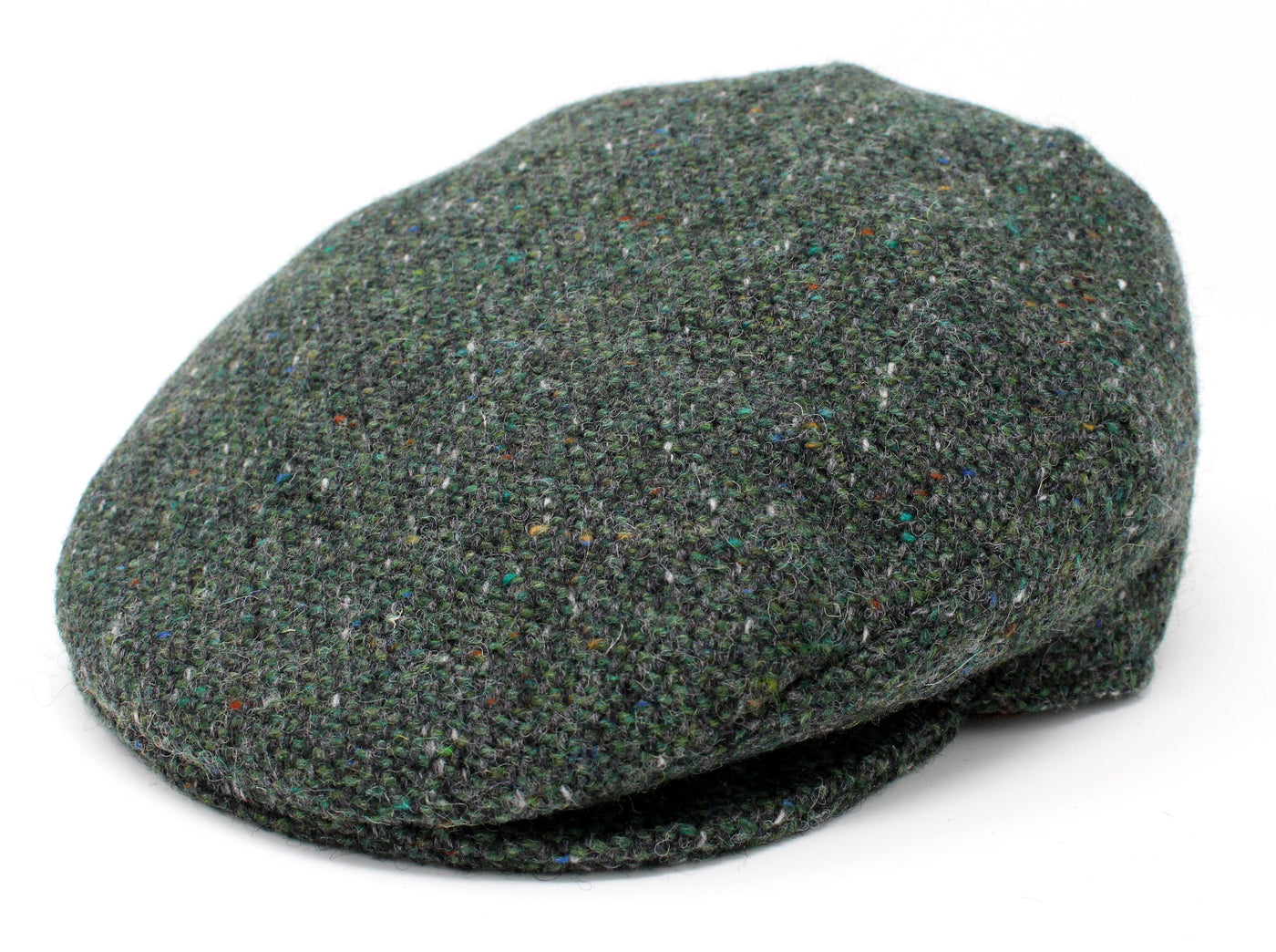 Green Fleck Tweed Cap