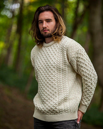 Aran Sweater Merino wool