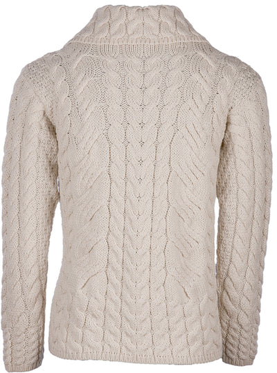 Cream Coloure Aran Sweater