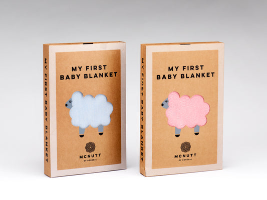 McNutt Baby Blanket Gift Box with all blankets