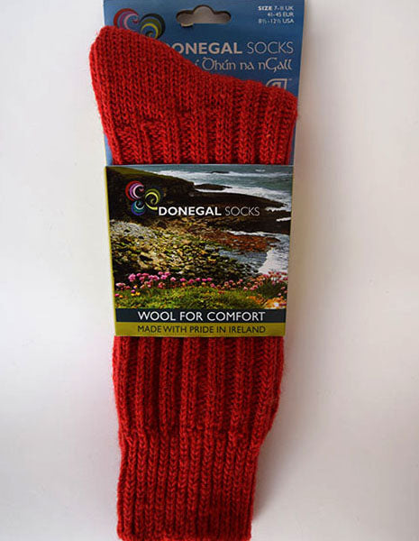 Red Woolen Socks