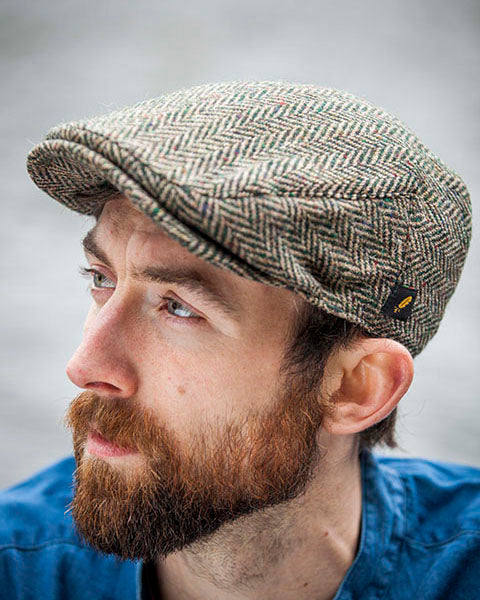 Hatman Brown Flat Cap