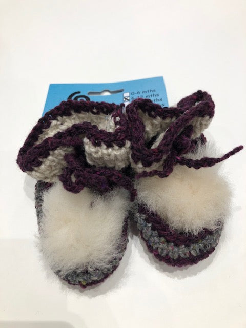 Wool Baby Boots 