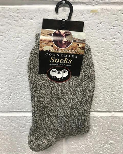 Connemara Jacob's Sheep Socks brown mix