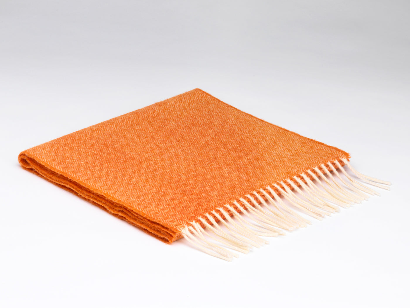 McNutt Lambswool Scarf Orange 