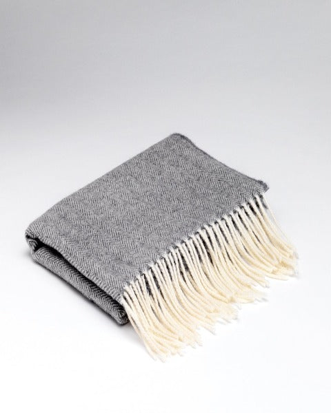 McNutt Cashmere Scarf Grey 