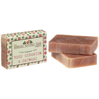 Rose Geranium and Oatmeal Soap