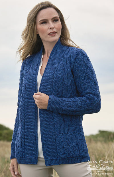 Aran Cardigan - Edge to Edge Cardigan