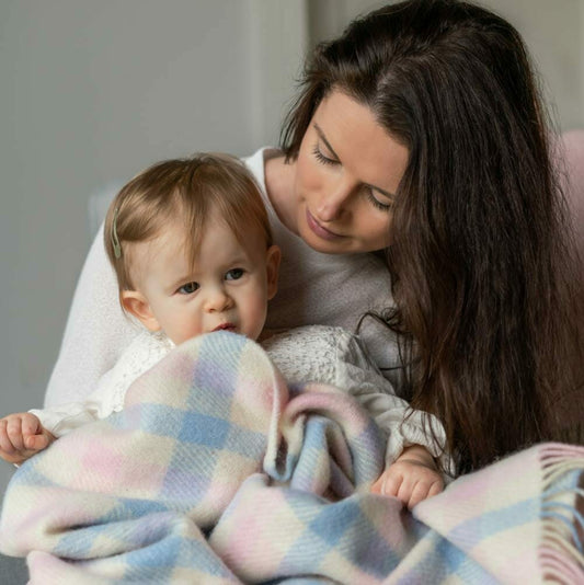 John Hanly Wool Baby Blanket