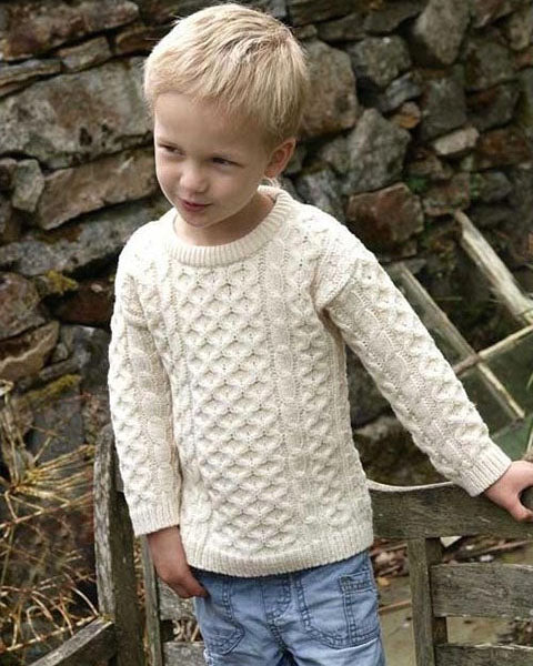 Kids Aran Sweater