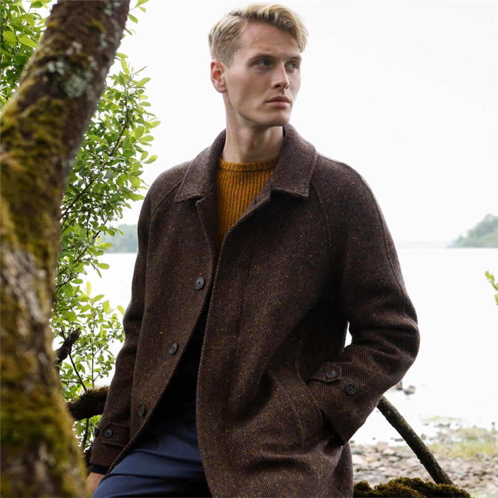 Donegal Tweed Men's Overcoat – The Donegal Shop