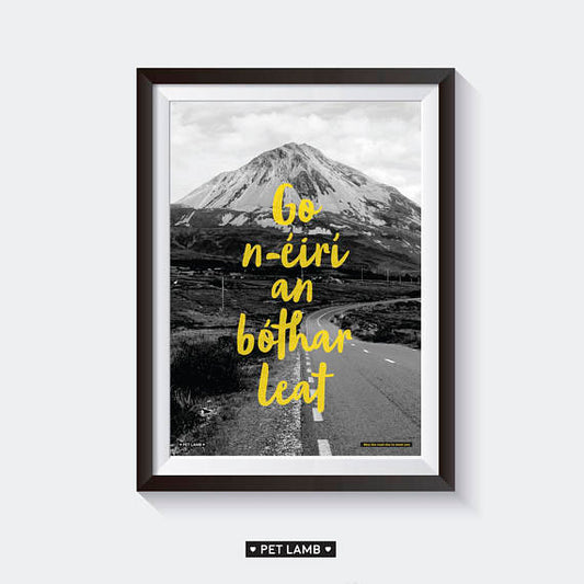 Irish Proverb Framed Print