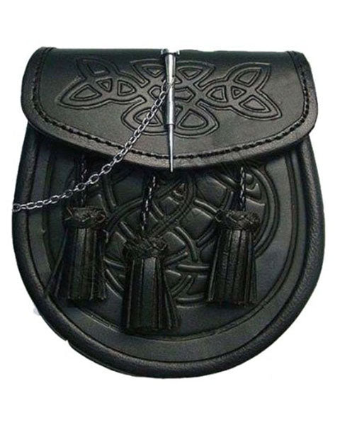 Leather Sporran CELTIC